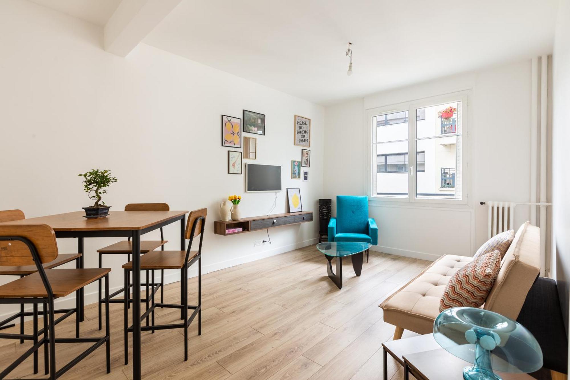 2 Pieces-Moderne-Proche Paris Apartment Levallois-Perret Luaran gambar